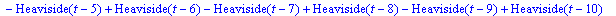 ode3 := diff(y(t),`$`(t,2))+4*y(t) = Heaviside(t)-H...