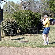 DSC 2568  Joel at Clinton Cemetery