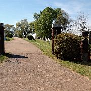 DSC 2570  entrance to Clinton Cemetery