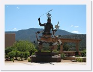 SD800_0132 * Large sculpture of a Native American on Museum Hill