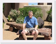 SD800_0138 * Richard enjoying the intense sun at the museums