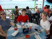 DSC 4692  waiting for lunch at Paradise by the Sea (the name of a restaurant)