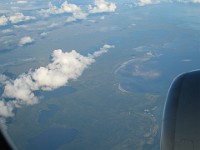 IMG 1109  The Everglades from 40,000 feet