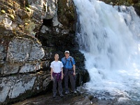 DSC 0816  Teagan and Richard at Abrams Falls