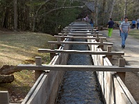DSC 0842  Water diverted from Mill Creek flowing toward Cable Mill