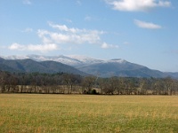IMG 2758  Looking across Cades Cove toward Gregory Bald