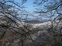 IMG 2838  Ice and some distant summits seen from Gregory Ridge