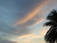 DSC 1735  Sunset from the pool