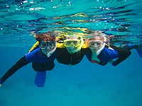 IMG 1214  snorkeling in front of the condo