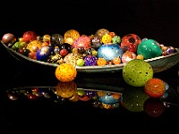 DSC 1895  Dale Chihuly - Boats : flowers, glass, museum