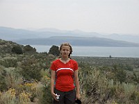 DSC 2449  Lee Vining Creek Trail with Mono Lake in the background : flowers