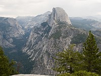 DSC 2870  Half Dome seen from Glacier Point : flowers