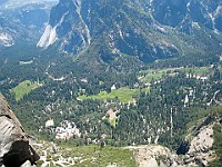 IMG 2243  Yosemite Valley seen from the top of Upper Yosemite Falls : flowers