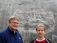 DSC 3755 : Richard, Teagan, stone mountain