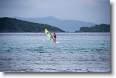 DSC_5548 * Teagan windsurfing in St. John Bay