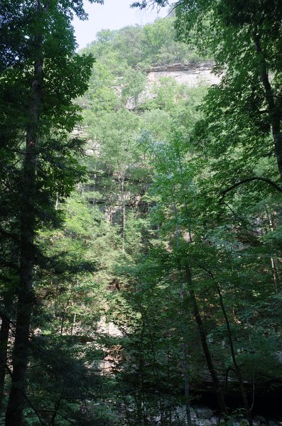 _DSC7000.jpg - A view from the bottom showing the 350-foot descent