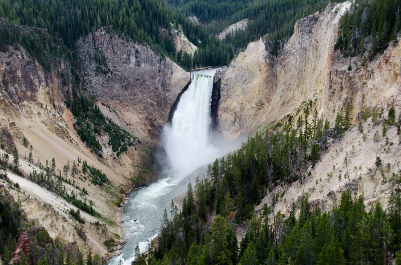 _DSC7442.jpg - View of the Lower Yellowstone Falls from Lookout Point