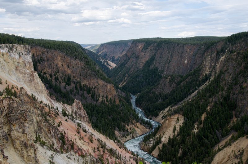 _DSC7452.jpg - Grand Canyon of the Yellowstone seen from Inspriation Point on the north rim