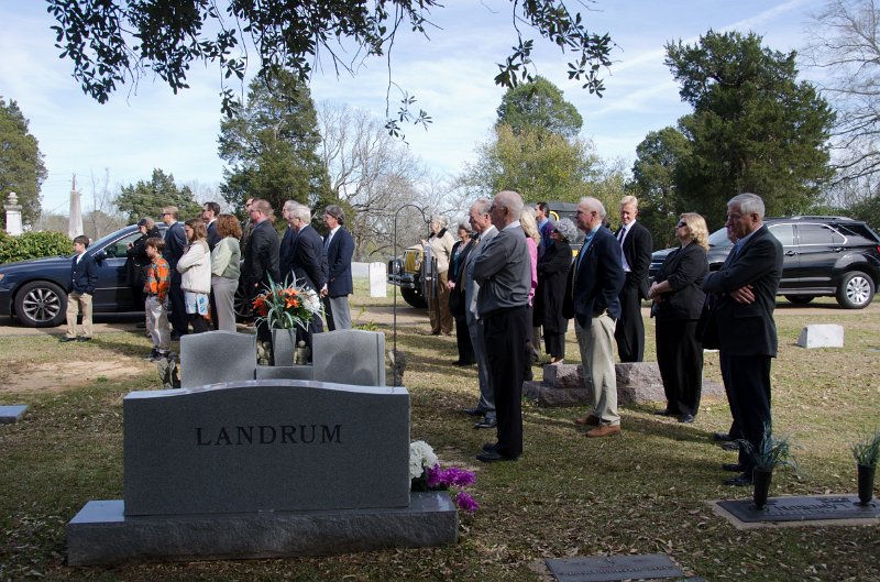 DSC_8349.jpg - Graveside service at Clinton Cemetery