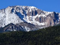 DSC 0351  Pikes Peak seen from Crystal Reservoir