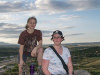 DSC 1696  Teagan and Jenni at the top : Jenni, Teagan