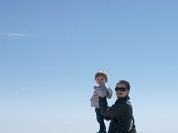 DSC 1761  Eleanor at a slightly higher altitude than Derek atop Pikes Peak : Derek, Eleanor