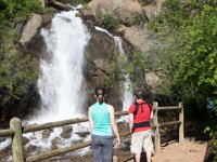 DSC 1914  Helen Hunt Falls : Derek, Teagan, waterfall