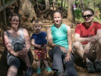 DSC 1942  Helen Hunt Falls : Derek, Eleanor, Jenni, Teagan