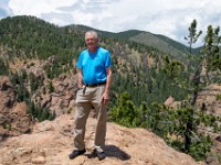 DSC 2016  Richard at Inspiration Point (Seven Falls) : Inspiration Point, Richard