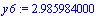 y6 := 2.985984000