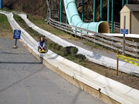 IMG 1179  Teagan coming down the 1800-foot alpine slide in Ober Gatlinburg